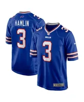 Nike Men's Damar Hamlin Royal Buffalo Bills Home Game Player Jersey