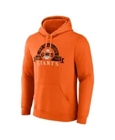 Men's Majestic Orange San Francisco Giants Utility Pullover Hoodie