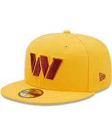 Men's New Era Gold Washington Commanders Omaha 59FIFTY Fitted Hat