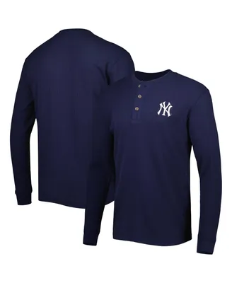 Men's Dunbrooke New York Yankees Navy Maverick Long Sleeve T-shirt
