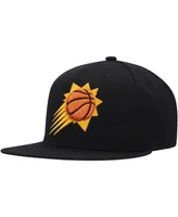 Men's Mitchell & Ness Black Phoenix Suns Side Core 2.0 Snapback Hat