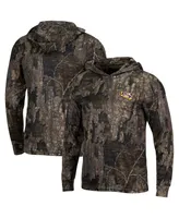 Men's Colosseum Realtree Camo Lsu Tigers Long Sleeve Hoodie T-shirt