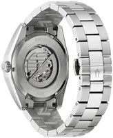 Bulova Men's Automatic Surveyor Stainless Steel Bracelet Watch 42mm