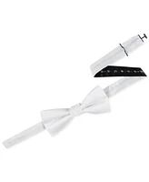 Calvin Klein Men's Unison Solid Pre-Tied Bow Tie