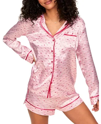 Adore Me Women's Sam Pajama Top & Short Set