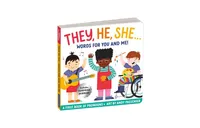 They, He, She: Words for You and Me Board Book by Mudpuppy