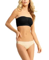 MeMoi Women's Strapless Seamless Bandeau Bra Shaper