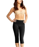 MeMoi Women's High-Waisted Shaping Capri Shapewear