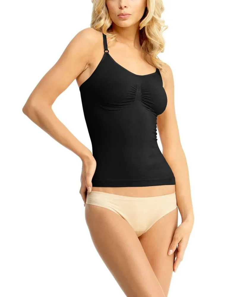 MeMoi Plus Size Braless Smoothing High Back Shaping Bodysuit - Macy's