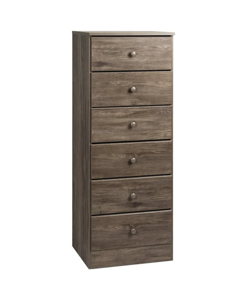 Prepac Astrid 6-Drawer Tall Chest