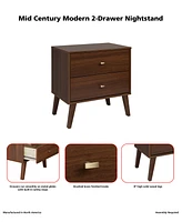 Prepac Milo 2-Drawer Nightstand