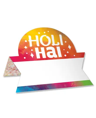 Holi Hai Festival of Colors Party Table Setting Name Place Cards 24 Ct
