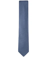 Calvin Klein Men's Indigo Houndstooth Tie