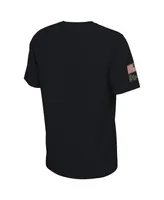 Men's Nike Black Purdue Boilermakers Veterans Camo T-shirt