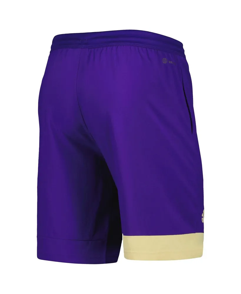 Men's adidas Purple Washington Huskies Training Shorts