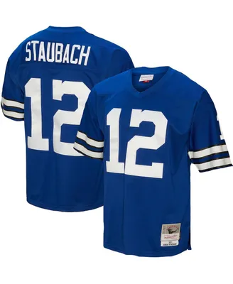 Men's Mitchell & Ness Roger Staubach Royal Dallas Cowboys 1971 Legacy Replica Jersey