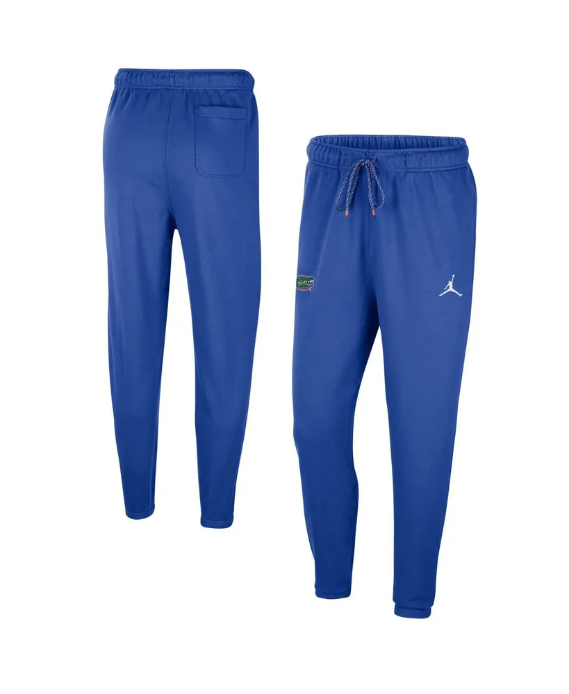 Men's Jordan Royal Florida Gators Logo Travel Fleece Pants