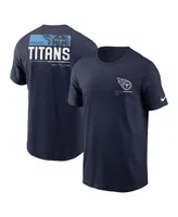 Men's Nike Navy Tennessee Titans Team Incline T-shirt