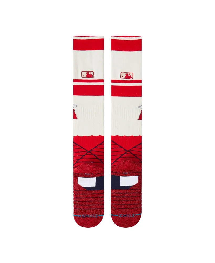 Men's Stance Red Los Angeles Angels City Connect Over the Calf Socks