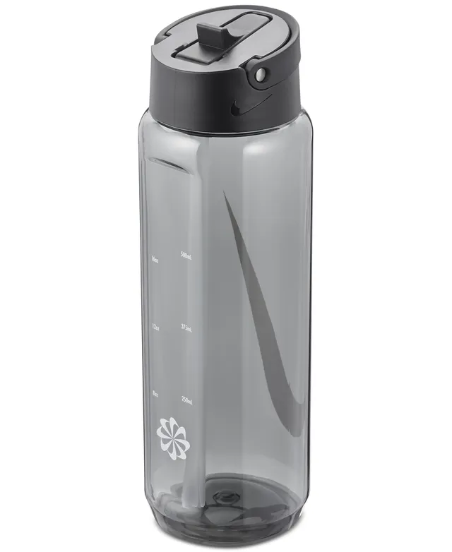 Nike Stainless Steel Recharge Chug Bottle in White/ Stainless Steel Recharge Chug Bottle Size 24oz