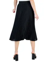 I.n.c. International Concepts Women's Pleated Midi Skirt, Created for Macy's