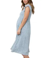 Ripe Maternity Ava Shirred Dress
