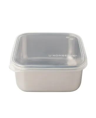 U-Konserve Stainless Steel Food to-go Container with Silicone Lid Square