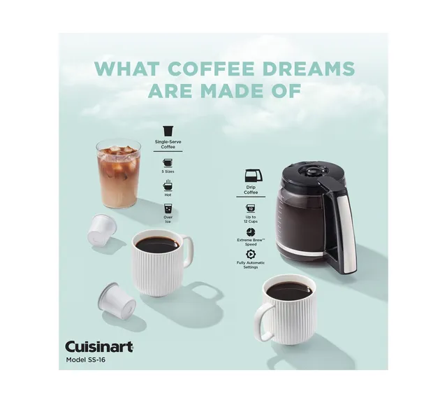 Cuisinart Grind & Brew Single-Serve Coffeemaker - Macy's