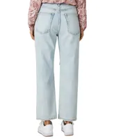 Lucky Brand Women's 90's Loose Crop High-Rise Jeans