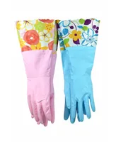 G & F Products Latex Free Household Gloves, 2 Pairs