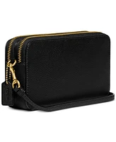 Coach Kira Polished Pebble Leather Small Crossbody