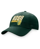 Men's Top of the World Green Ndsu Bison Slice Adjustable Hat