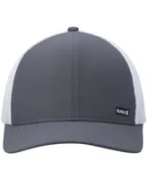 Men's Hurley Graphite, White League Trucker Snapback Hat