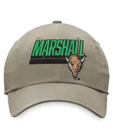 Men's Top of the World Khaki Marshall Thundering Herd Slice Adjustable Hat