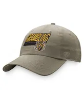 Men's Top of the World Khaki Grambling Tigers Slice Adjustable Hat