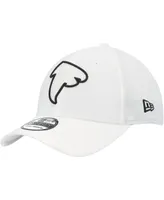 Men's New Era White Atlanta Falcons Team White Out 39Thirty Flex Hat