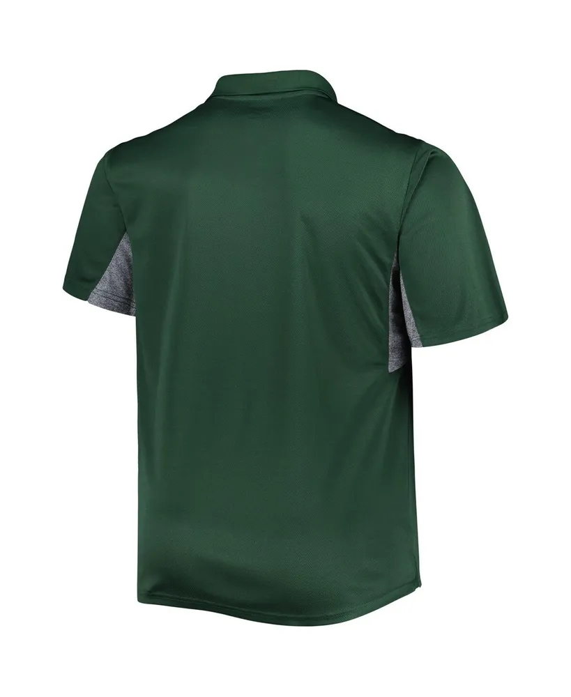 Men's Green Bay Packers Big and Tall Team Color Polo Shirt