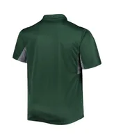 Men's Green Green Bay Packers Big and Tall Team Color Polo Shirt