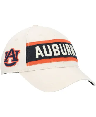 Men's '47 Brand Cream Auburn Tigers Crossroad Mvp Adjustable Hat