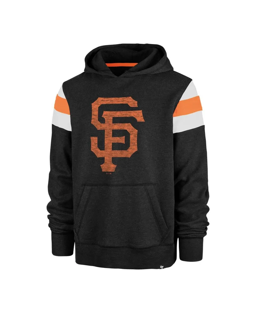 Men's '47 Brand Black San Francisco Giants Premier Nico Pullover Hoodie