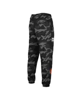 Men's New Era Black San Francisco Giants Camo Jogger Pants