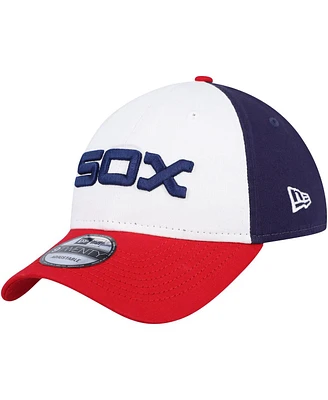 Men's New Era White Chicago White Sox Logo Replica Core Classic 9TWENTY Adjustable Hat