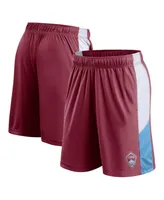 Men's Fanatics Burgundy Colorado Rapids Champion Rush Shorts