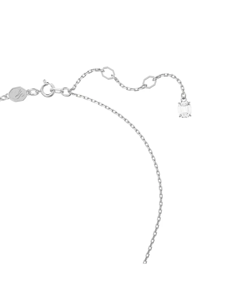 Swarovski Crystal Mixed Cuts Heart Matrix Pendant Necklace