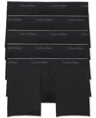 Calvin Klein Men's 5-Pk. Micro Stretch Low Rise Trunk Underwear