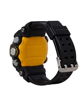 G-Shock Men's Master of G Black and Yellow Resin Digital Watch 51.3mm, GGB100Y-1A