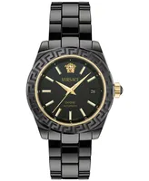 Versace Women's Swiss Automatic Dv One Ceramic Bracelet Watch 40mm