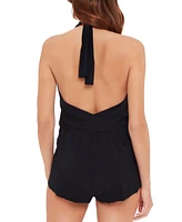 Women's Magicsuit Solids Bianca Swim Romper