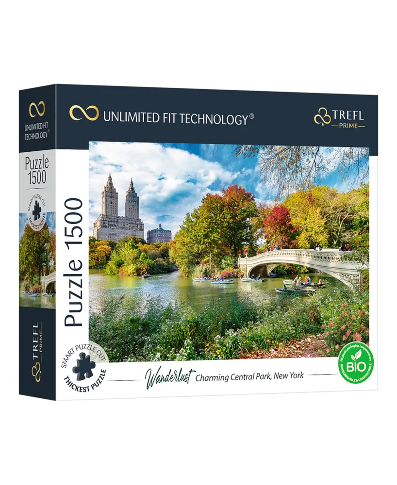 Trefl Prime 1500 Piece Puzzle- Wanderlust Charming Central Park, New York