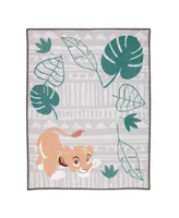 Lambs & Ivy Disney Baby The Lion King Picture Perfect Faux Shearling Baby Blanket